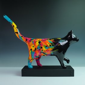 Andres Martinez Cat Sculpture, Special Edition 2022