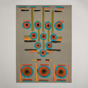 Betty Parsons, Original Color Screenprint on Paper, Signed