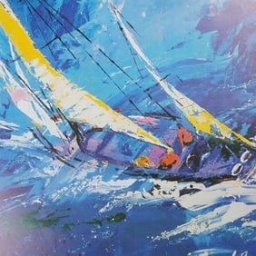 LeRoy Neiman Sailing Print