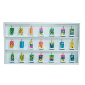 Miss Bugs, Lolly Specimen Cabinet, Signed on Certificate