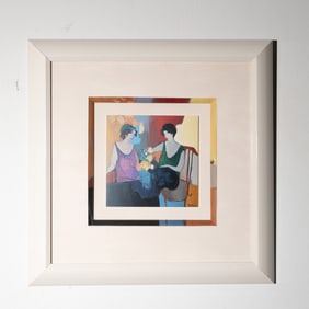 Itzchak Tarkay, Serigraph on Paper, Signed