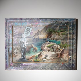 Ferjo (Brazil, b. 1946) Art Work Pays Off, Mixed Media