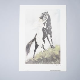 Louis Icart Print, Youth (Jeunesse)