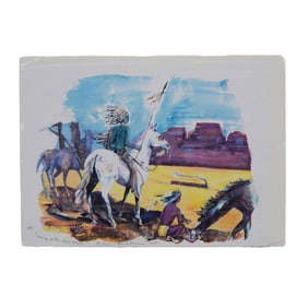 Erin Tendler Artist Proof, Coming of the Iron Horse, Signed