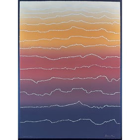Arthur Second (American 1927) Screenprint High Rise signed