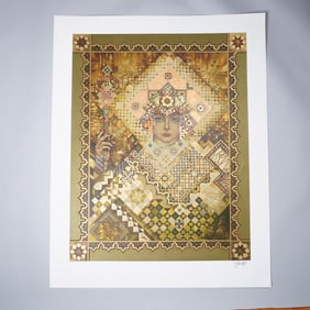 Vladimir Pronin, Serigraph in Color, Queen of Dreams, Signed