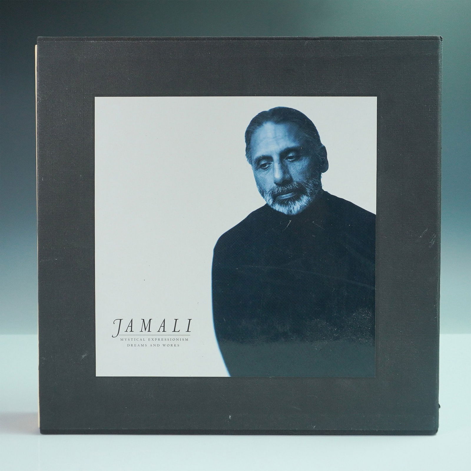 Jamali Mystical Expressionism Dreams and Works Signed Book: A signed copy of Jamali Mystical Expressionism: Dreams and Works, published in 2003 by Rizzoli International Publications in association with Art & Peace, Inc. This hardcover book, housed in its origi