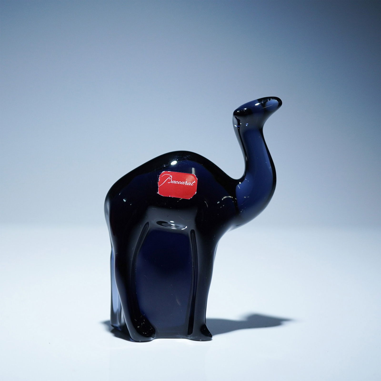 Baccarat Midnight Crystal Camel Figurine