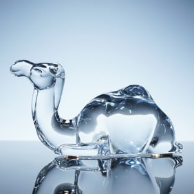 Baccarat Crystal Camel Figurine