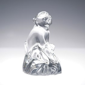 Baccarat Crystal Figurine, Zodiac Monkey 2016, with Box