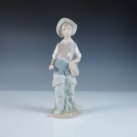 Lladro Figurine, Going Fishing 1004809