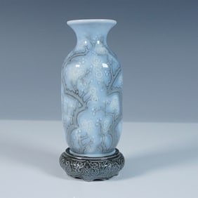 Lladro Little Vase Blue 1001220