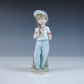 Lladro Porcelain Figurine, Can I Play 1007610