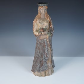 Lladro Porcelain Figurine, St. Elizabeth of Hungary 1012034