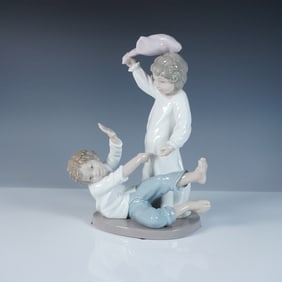 Nao by Lladro Figurine, Pillow Fight