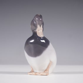 Royal Copenhagen Porcelain Tufted Duck Figurine