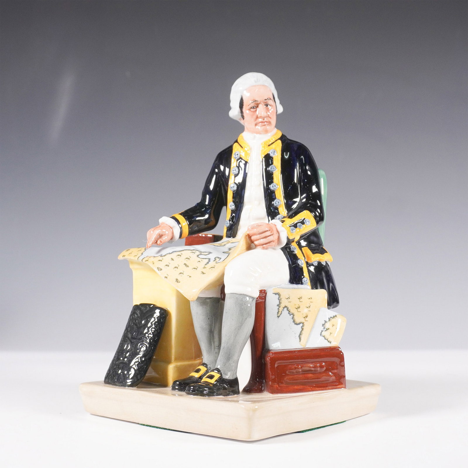 Royal Doulton Captain Cook Figurine HN2889 (1 of 5)