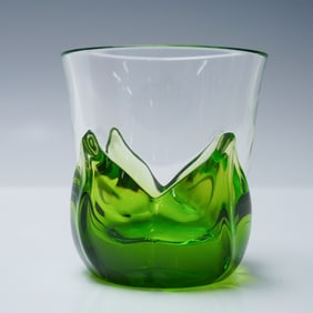 Baccarat Crystal Chinese Lantern Candle Holder Designed by Marcial Berro