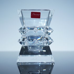 Baccarat Crystal Vase, Colombine