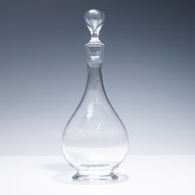 Baccarat Montaigne Non-Optic Crystal Decanter with Stopper