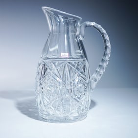 Baccarat Crystal Pitcher, Lagny
