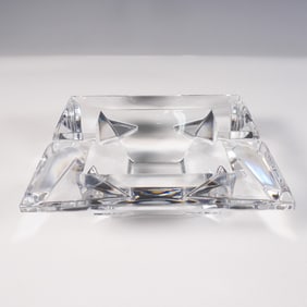 Baccarat Crystal Ashtray