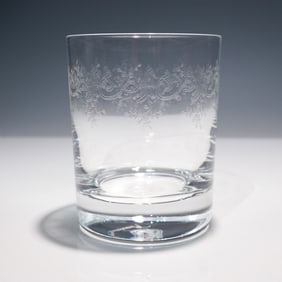 Baccarat Sevigne Engraved Crystal Tumbler