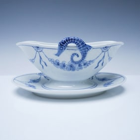Bing and Grondahl Seahorse Gravy Boat, Empire