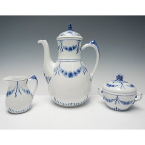 3pc Bing & Grondahl Empire Coffee Set
