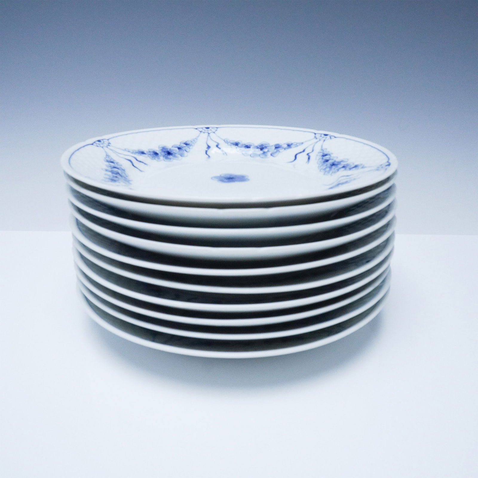 10pc Bing and Grondahl Salad Plates, Empire (1 of 5)