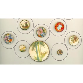 A partial card of division 3 Japanese ceramics