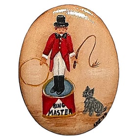 A division three studio artist button