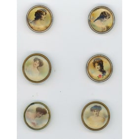 A small card of division one litho portraits