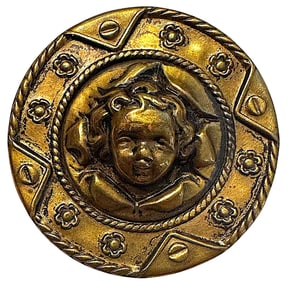 A division one children pictorial button
