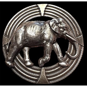 A division three pictorial French White Button