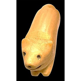 A division one Natural Material realistic animal button