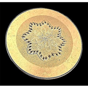 A division one two technique copper button