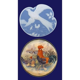 A small card of division three studio artist buttons.