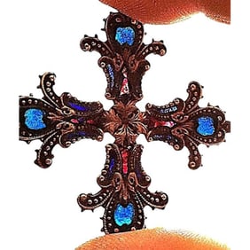 A division three studio artist enamel button