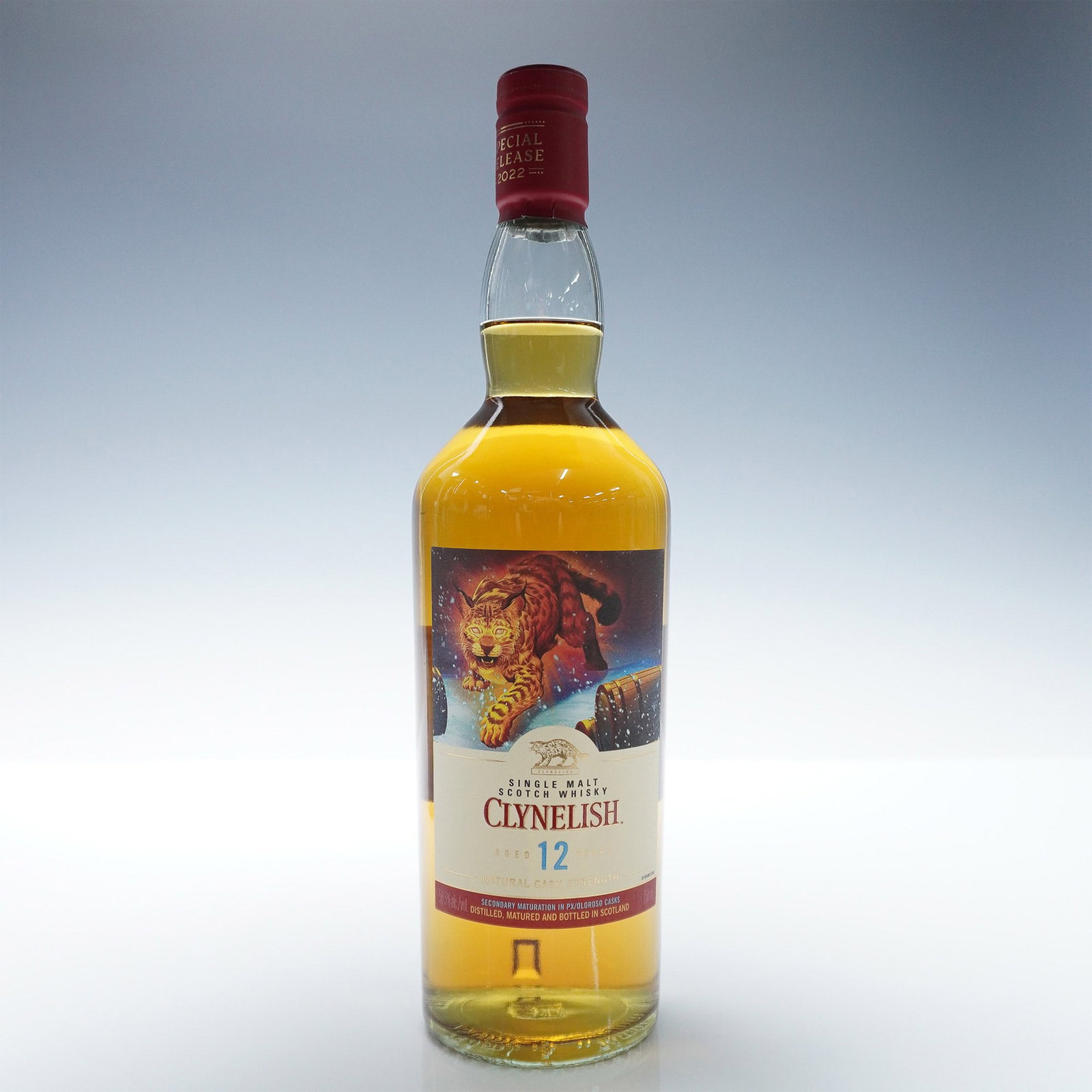 Clynelish Aged 12 Years Single Malt Scotch Whisky: Sealed bottle in original box. This 750ml Clynelish Aged 12 Years Single Malt Scotch Whisky is part of the Special Release 2022. It has an alcohol content of 58.8% by volume. The nose presents creamy 