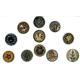 A small card of division one steel buttons