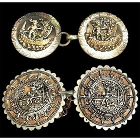 A small card of division one buckles/clasps