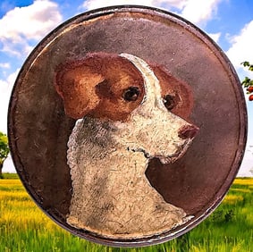 A very RARE division one sporting button