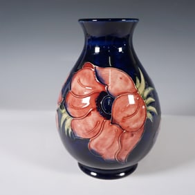 Moorcroft Pottery Vase, Anemone