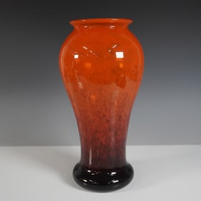 Schneider France Ovington Mottled Glass Vase