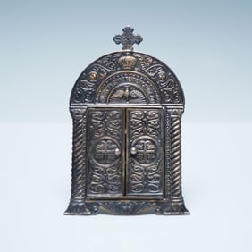 Russian Orthodox Silver Travel Skladen