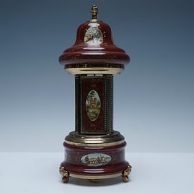 Vintage Simo Reuge Music Box Cigarette/Lipstick Holder