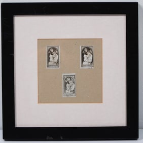 Alphonse Mucha Russia Restituenda Stamp Set