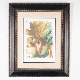 After Salvador Dali "Bucephalus" Limited Edition Lithograph (1 of 4)