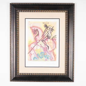 After Salvador Dali, Les Chevaux de Dali, Limited Edition Lithograph (1 of 4)